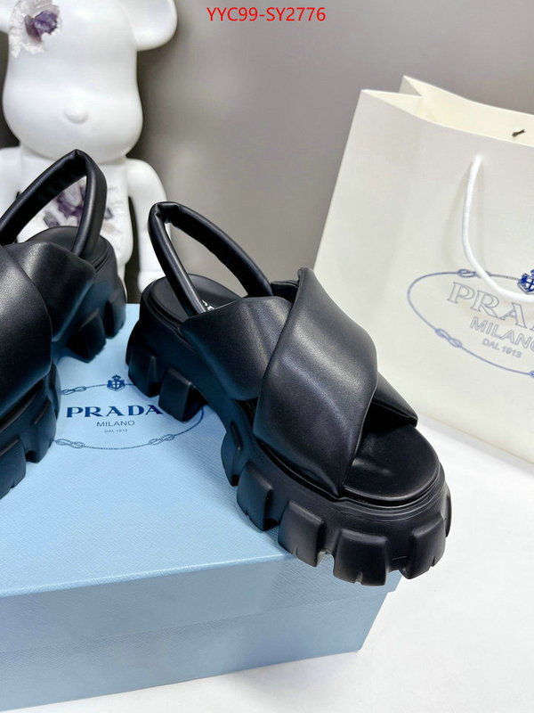 Women Shoes-Prada what's the best place to buy replica ID: SY2776 $: 99USD