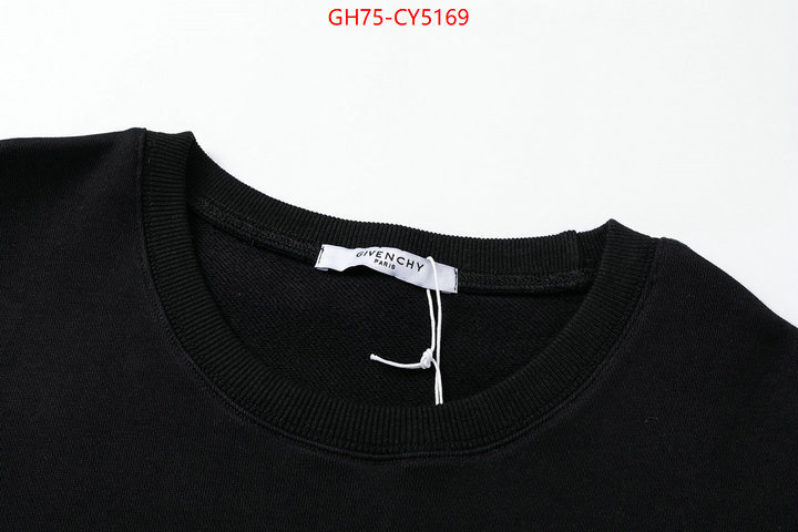 Clothing-Givenchy perfect quality ID: CY5169 $: 75USD