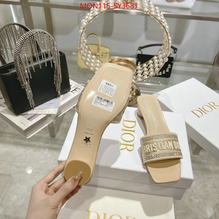 Women Shoes-Dior where should i buy to receive ID: SY3681 $: 115USD