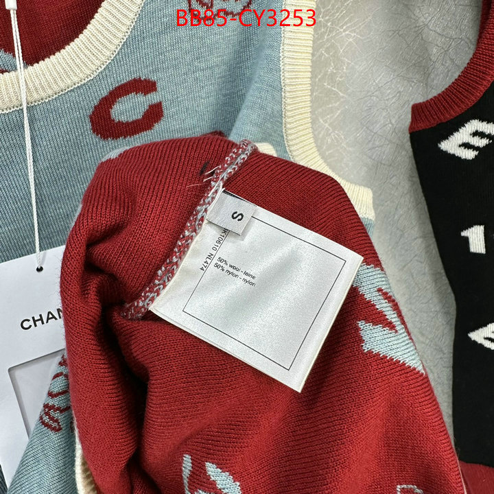 Clothing-Chanel where to buy the best replica ID: CY3253 $: 85USD