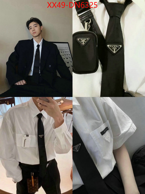 Ties-Prada how to find designer replica ID: DN6325 $: 49USD