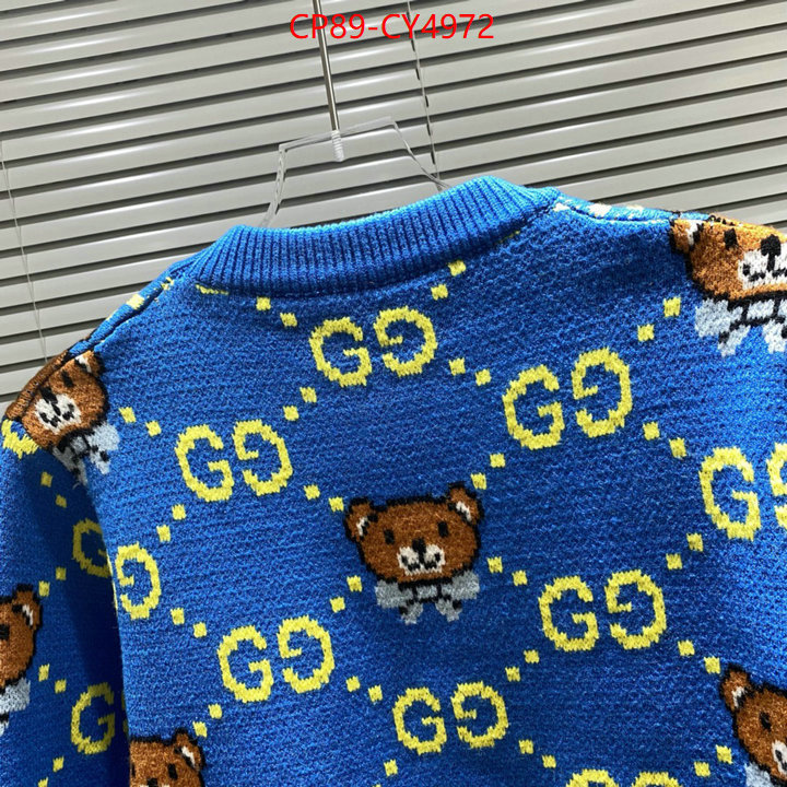 Clothing-Gucci buy cheap ID: CY4972 $: 89USD