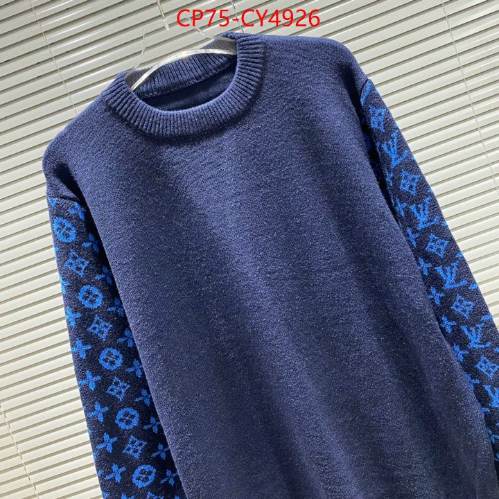 Clothing-LV top perfect fake ID: CY4926 $: 75USD