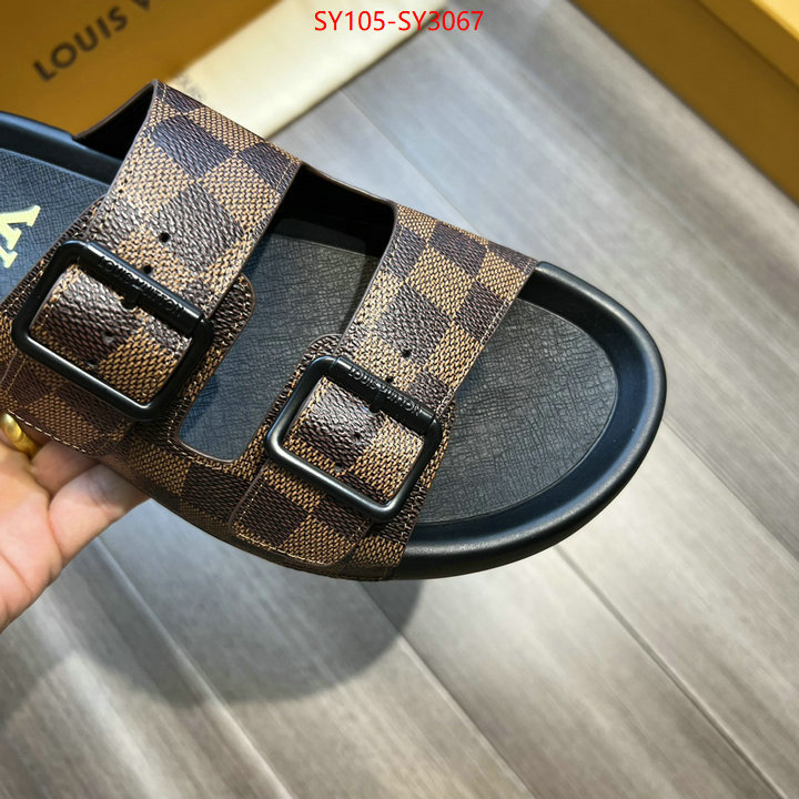 Men Shoes-LV is it illegal to buy dupe ID: SY3067 $: 105USD