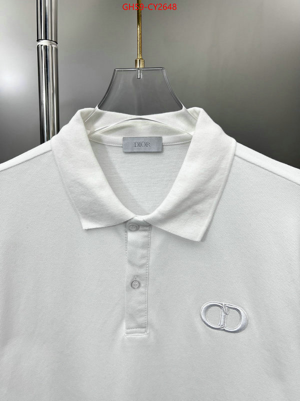 Clothing-Dior replica us ID: CY2648 $: 59USD