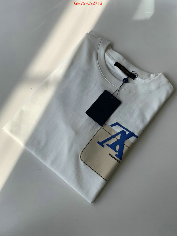 Clothing-LV buying replica ID: CY2713 $: 75USD