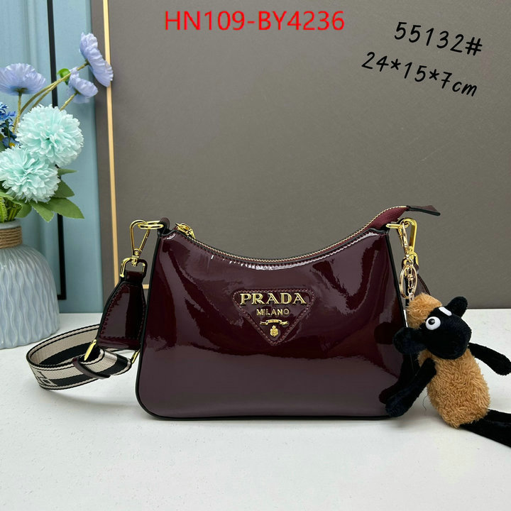 Prada Bags (4A)-Diagonal- at cheap price ID: BY4236 $: 109USD