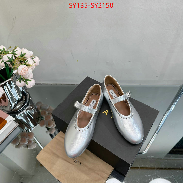 Women Shoes-ALAIA luxury ID: SY2150 $: 135USD