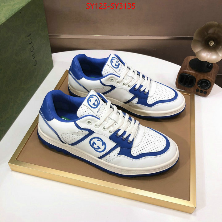 Men Shoes-Gucci 2023 luxury replicas ID: SY3135 $: 125USD