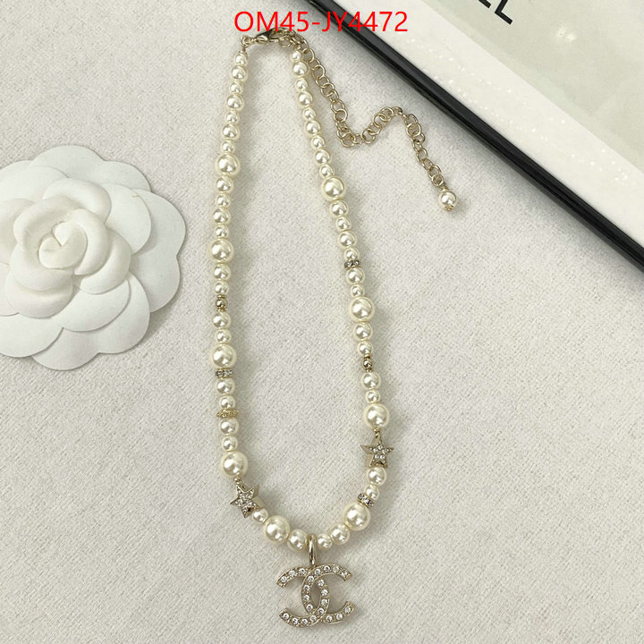 Jewelry-Chanel perfect quality designer replica ID: JY4472 $: 45USD