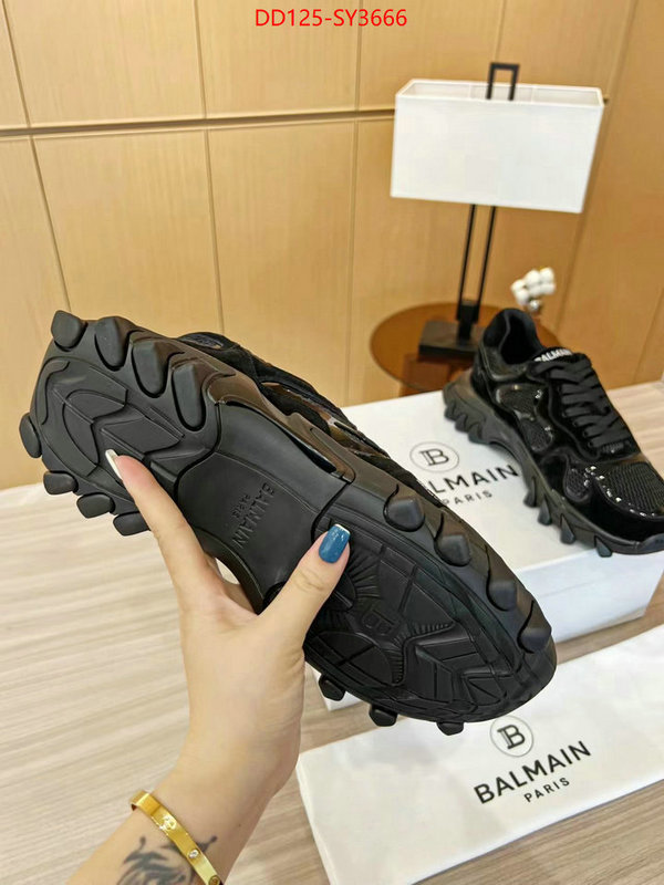 Men Shoes-Balmain aaaaa replica designer ID: SY3666 $: 125USD
