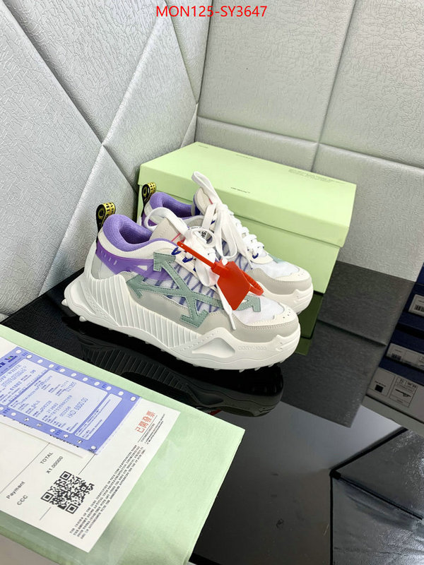 Women Shoes-Offwhite exclusive cheap ID: SY3647 $: 125USD