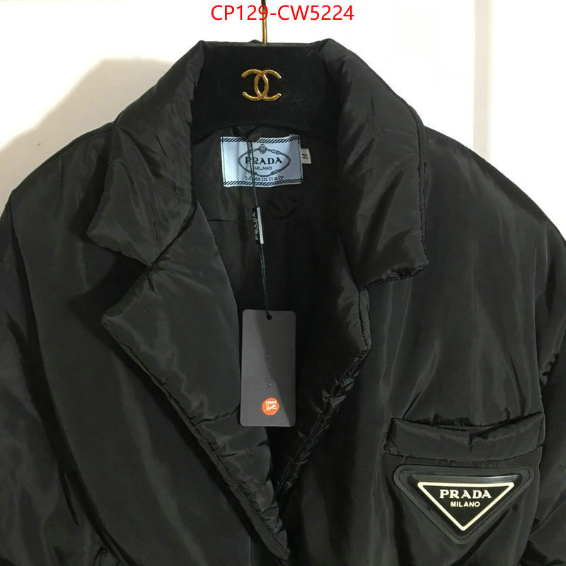 Clothing-Prada shop cheap high quality 1:1 replica ID: CW5224 $: 129USD