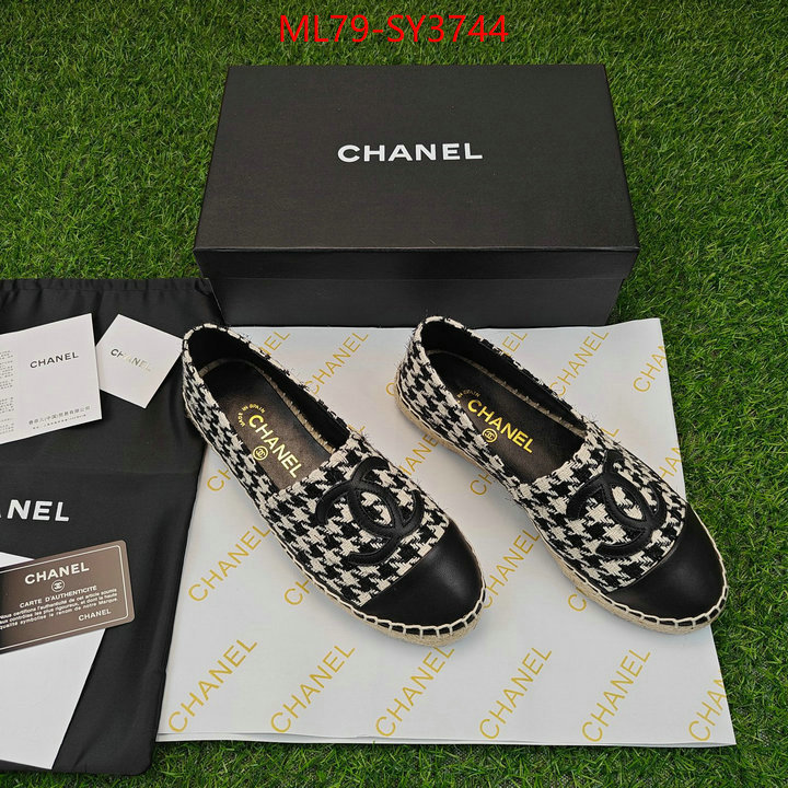 Women Shoes-Chanel sell online ID: SY3744 $: 79USD