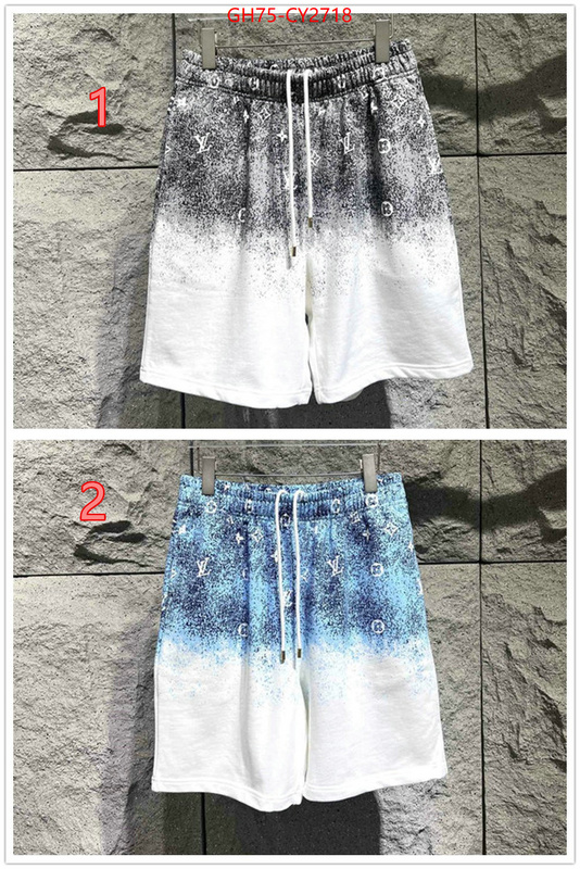 Clothing-LV top brands like ID: CY2718 $: 75USD