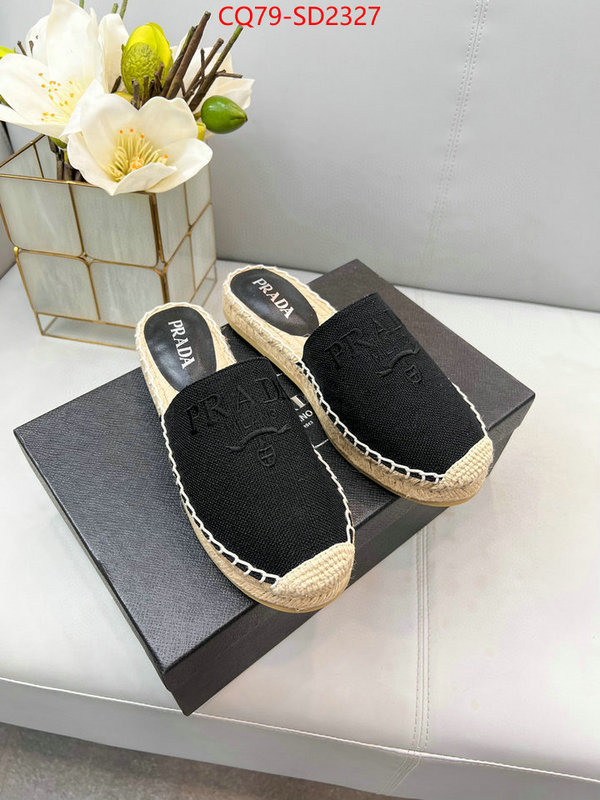 Women Shoes-Prada high quality perfect ID: SD2327 $: 79USD