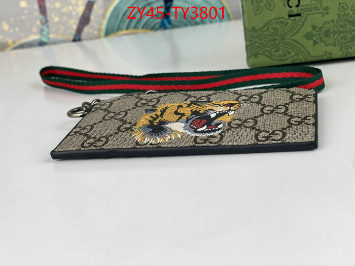 Gucci Bags(4A)-Wallet- what best designer replicas ID: TY3801 $: 45USD