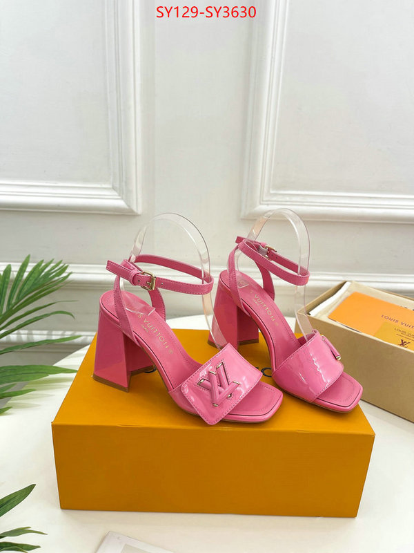 Women Shoes-LV buy replica ID: SY3630 $: 129USD