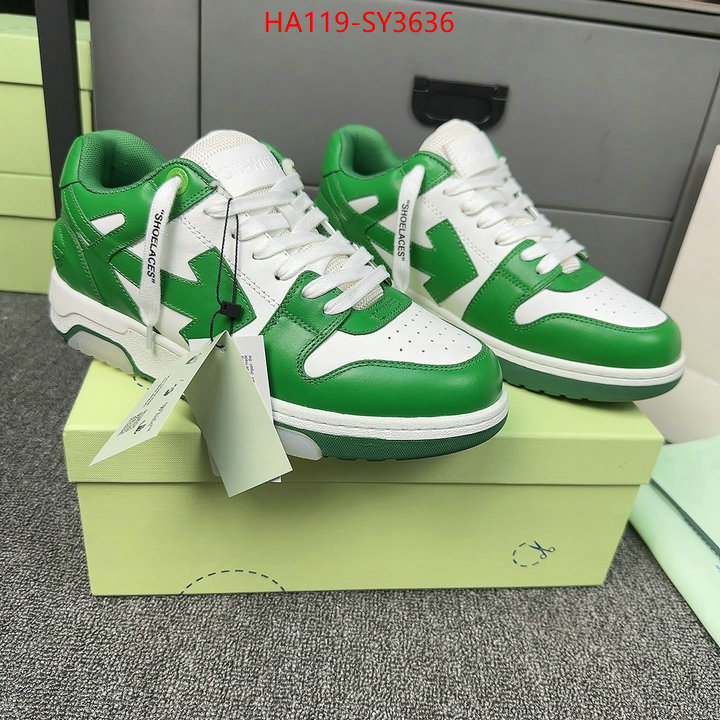 Women Shoes-Offwhite high quality aaaaa replica ID: SY3636 $: 119USD