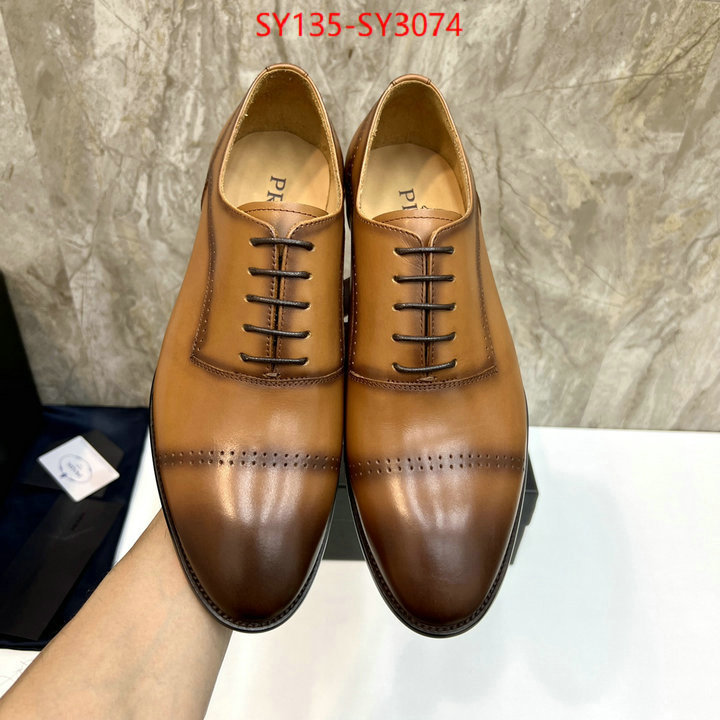 Men shoes-Prada highest product quality ID: SY3074 $: 135USD