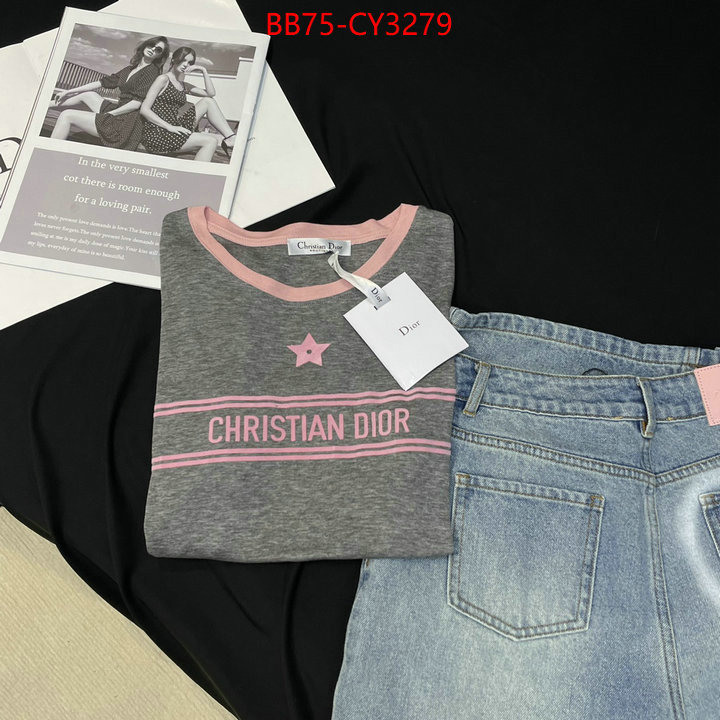 Clothing-Dior replcia cheap from china ID: CY3279 $: 75USD