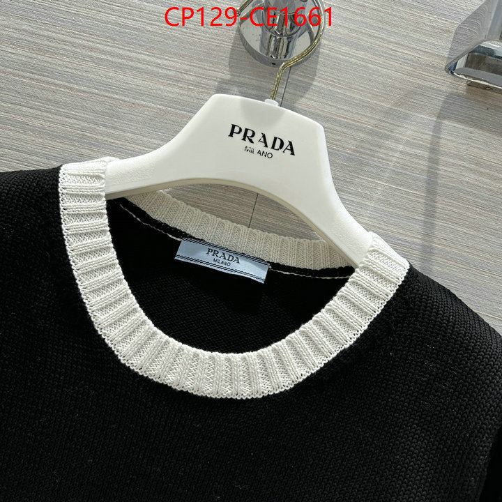 Clothing-Prada high ID: CE1661 $: 129USD