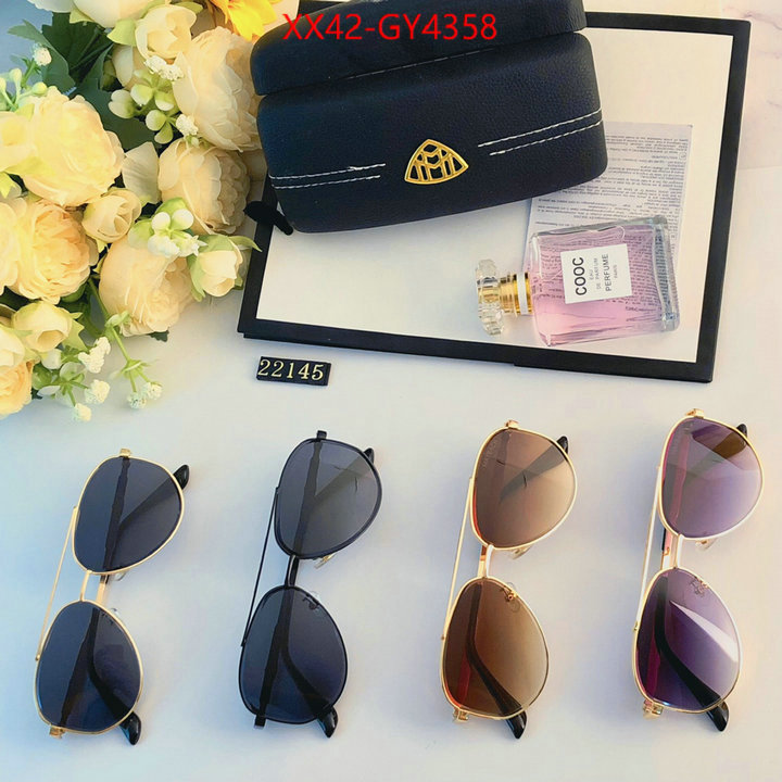 Glasses-Maybach top perfect fake ID: GY4358 $: 42USD