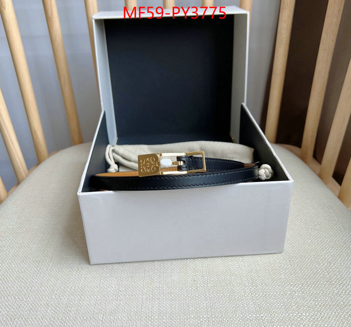 Belts-Loewe fake designer ID: PY3775 $: 59USD