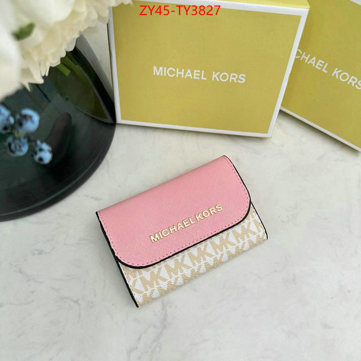 Michael Kors Bags(4A)-Wallet shop ID: TY3827 $: 45USD