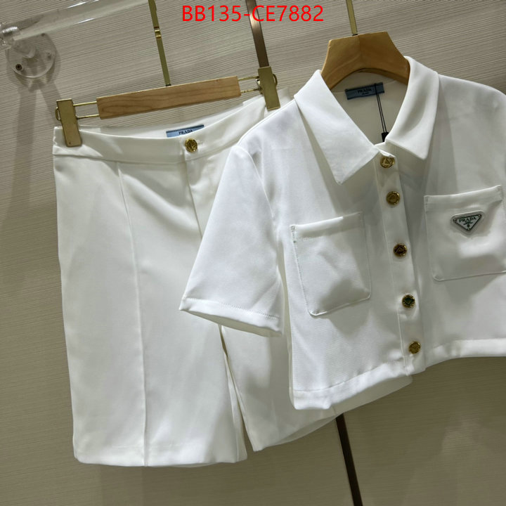 Clothing-Prada is it ok to buy replica ID: CE7882 $: 135USD