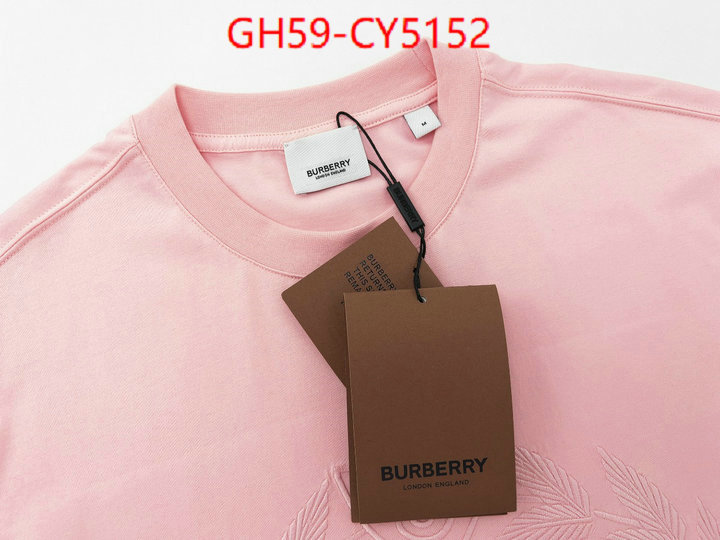 Clothing-Burberry buy high-quality fake ID: CY5152 $: 59USD