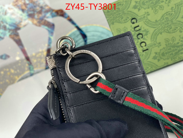 Gucci Bags(4A)-Wallet- what best designer replicas ID: TY3801 $: 45USD