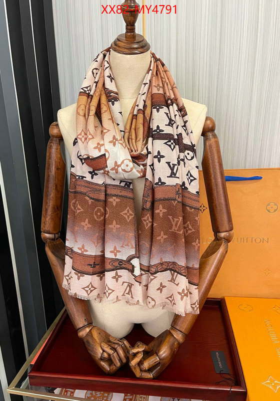 Scarf-LV luxury fashion replica designers ID: MY4791 $: 82USD