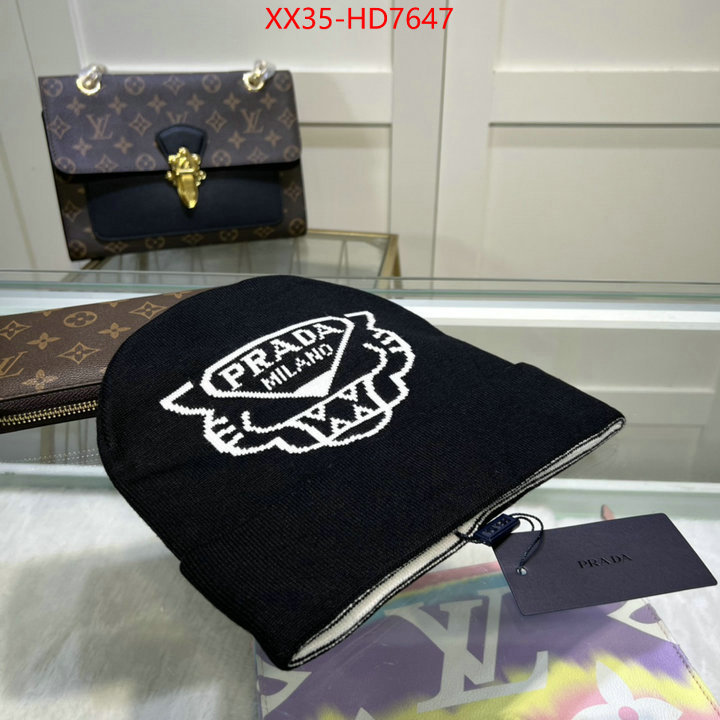 Cap (Hat)-Prada cheap replica designer ID: HD7647 $: 35USD