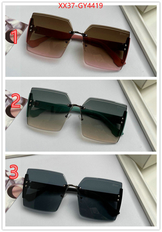 Glasses-Dior high quality designer ID: GY4419 $: 37USD