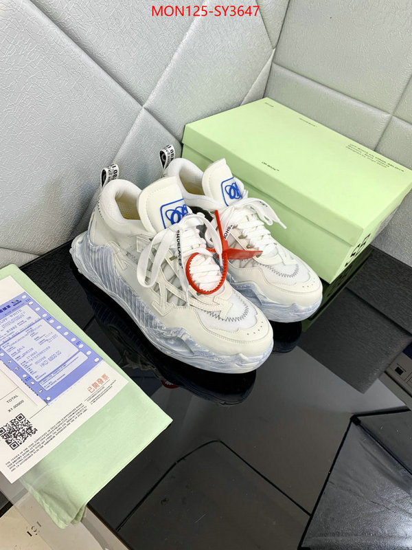 Women Shoes-Offwhite exclusive cheap ID: SY3647 $: 125USD