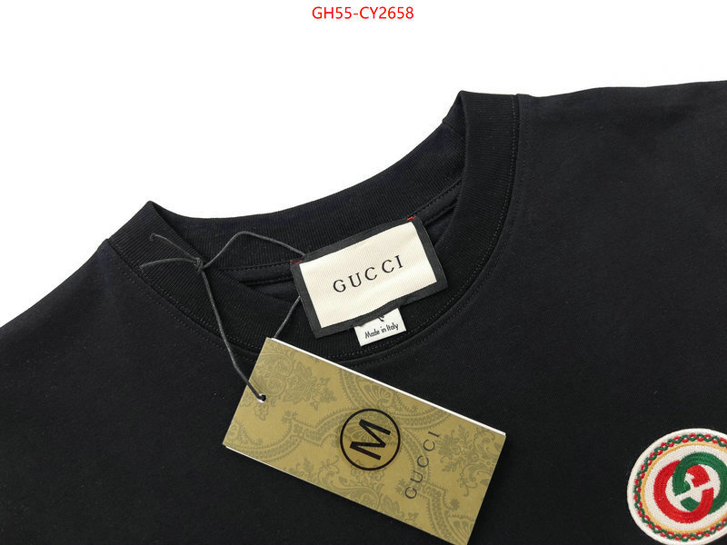 Clothing-Gucci online sale ID: CY2658 $: 55USD