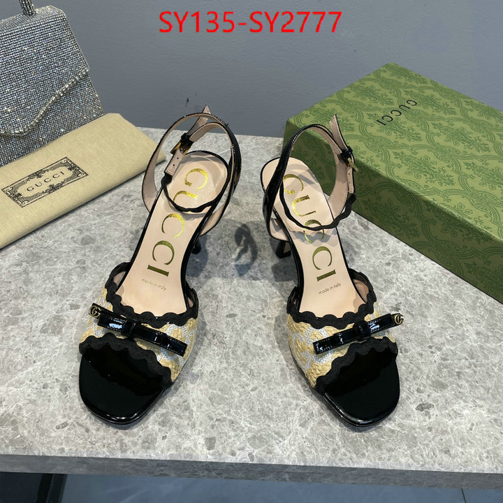 Women Shoes-Gucci highest quality replica ID: SY2777 $: 135USD