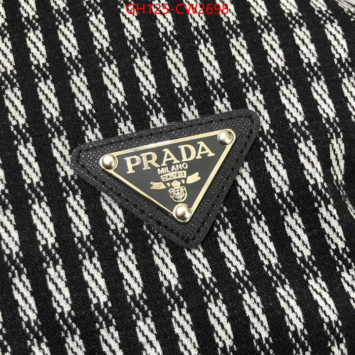 Clothing-Prada high quality aaaaa replica ID: CW2698 $: 125USD