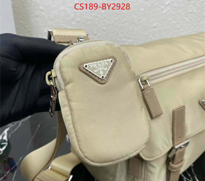 Prada Bags (TOP)-Diagonal- luxury shop ID: BY2928 $: 189USD