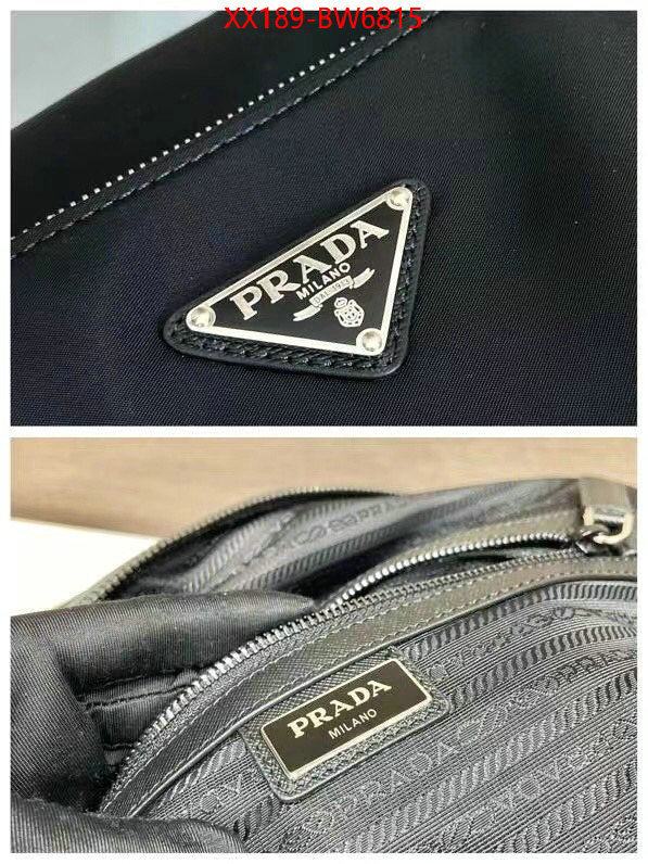 Prada Bags (TOP)-Handbag- highest product quality ID: BW6815 $: 189USD