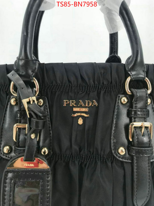 Prada Bags (4A)-Handbag- found replica ID: BN7958 $: 85USD