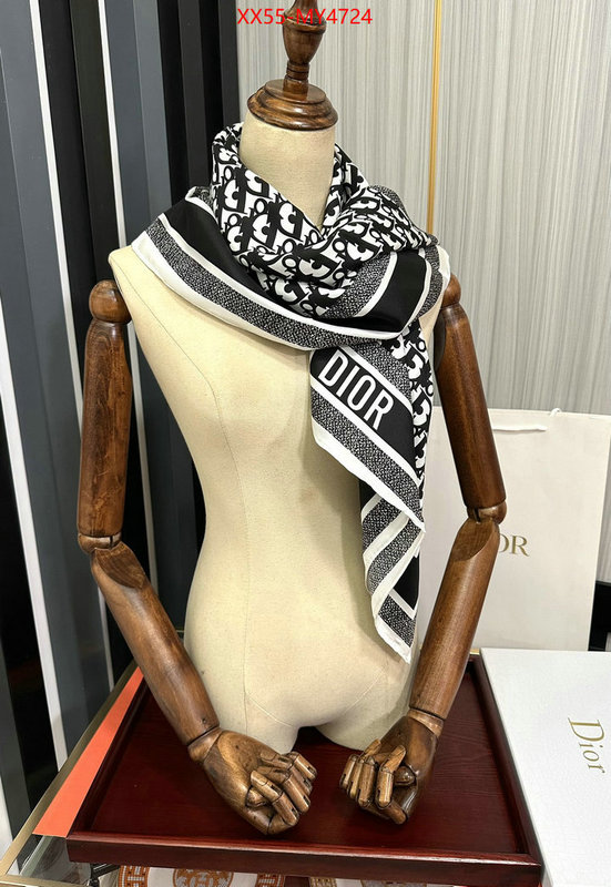 Scarf-Dior the highest quality fake ID: MY4724 $: 55USD