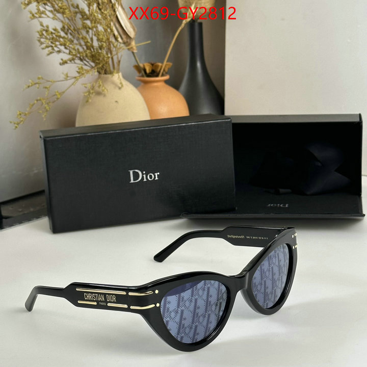 Glasses-Dior replica aaaaa+ designer ID: GY2812 $: 69USD