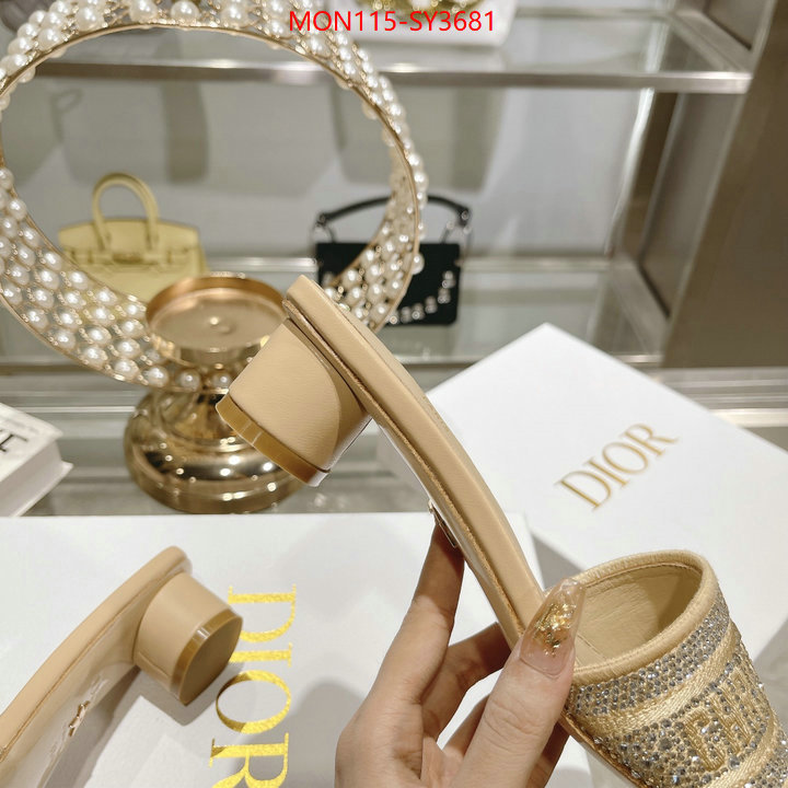 Women Shoes-Dior where should i buy to receive ID: SY3681 $: 115USD