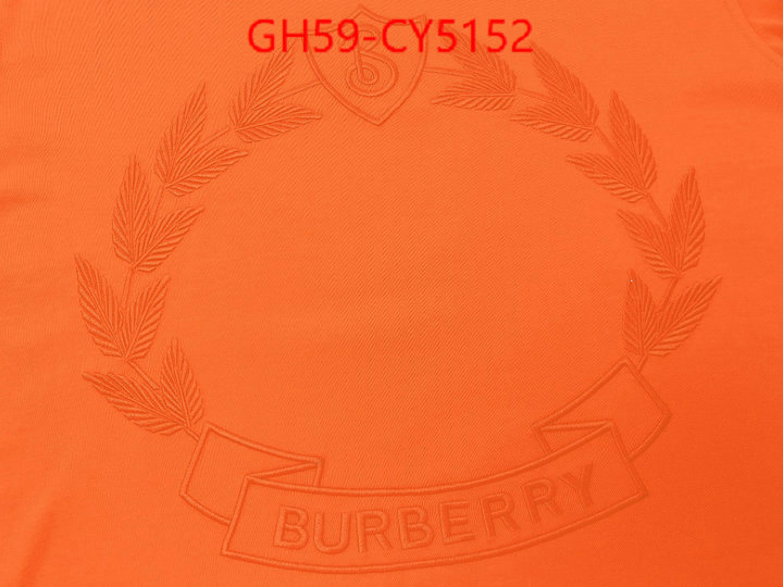 Clothing-Burberry buy high-quality fake ID: CY5152 $: 59USD