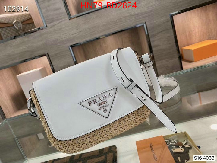 Prada Bags (4A)-Diagonal- luxury ID: BD2824 $: 79USD