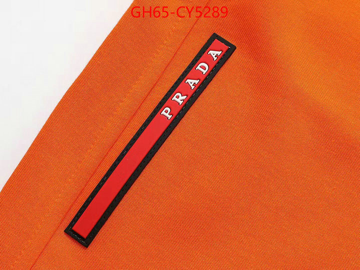 Clothing-Prada what is top quality replica ID: CY5289 $: 65USD