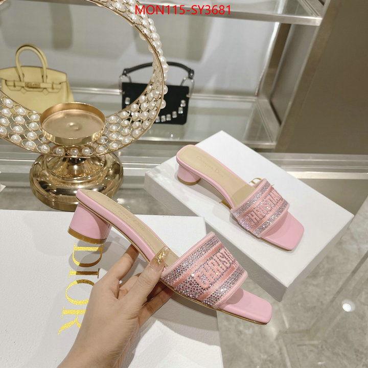 Women Shoes-Dior where should i buy to receive ID: SY3681 $: 115USD