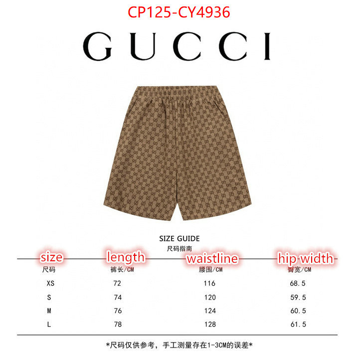 Clothing-Gucci buy the best replica ID: CY4936